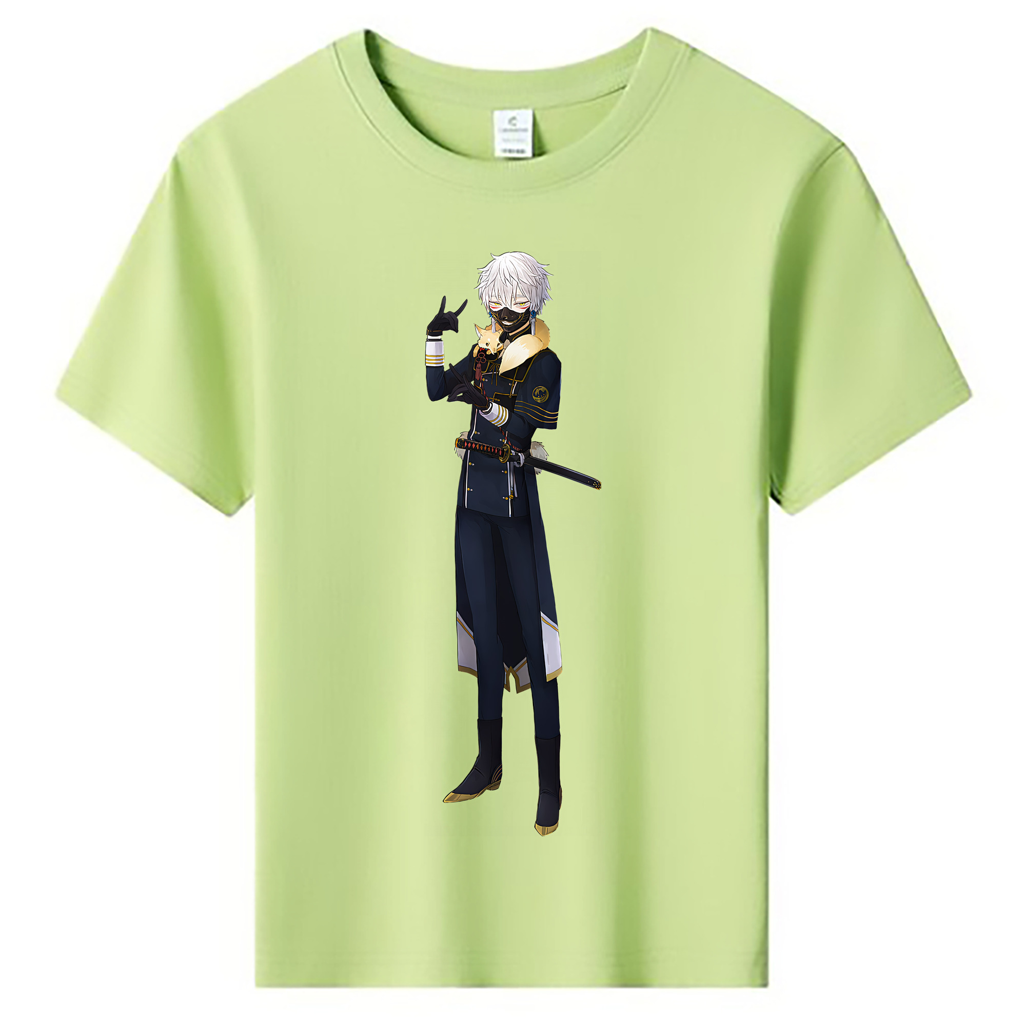 （画像用） 刀剣乱舞 Touken Ranbu 綿100％キッズTシャツ（フロントプリント）